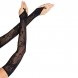Foto 0: LEG AVENUE - EXTRA LONG FLORAL LACE ARM WARMER GLOVES BLACK