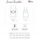 Foto 4: FANTASIA DE NATAL LIVCO CORSETTI FASHION - SENSUAL SNOWFLAKE LC 90603 CHEMISE + TANGA + HEADBAND S/M