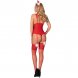 Foto 1: FANTASIA DE NATAL LIVCO CORSETTI FASHION - LIMPID SNOWFLAKES LC 90604 BODY + STOCKINGS + HEADBAND S/M