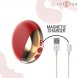 Foto 6: VIBRADOR PARA CASAL INTENSE - MARIAH VIBRATOR & STIMULATOR IN U SHAPE 10 VIBRA��ES VERMELHO