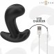 Foto 5: PLUG VIBRAT�RIO COM COMANDO REMOTO INTENSE - CHANDLER ANAL 10 VIBRA��OS PRETO