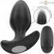 Foto 1: PLUG VIBRAT�RIO COM COMANDO REMOTO INTENSE - JOEY ANAL 10 VIBRA��OS PRETO