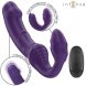 Foto 1: STRAP-ON COM VIBRADOR CONTROLO REMOTO INTENSE - JILL DOUBLE VIBRATOR 20 CM ROXO