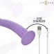 Foto 6: VIBRADOR COM CONTROLO REMOTO INTENSE - EDDIE 17.5 CM 10 VIBRA��ES ROXO