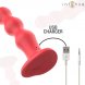 Foto 6: VIBRADOR COM CONTROLO REMOTO INTENSE - CODY COM VENTOSA VERMELHO