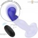 Foto 3: VIBRADOR COM CONTROLO REMOTO INTENSE - SHORTY COM VENTOSA AZUL