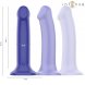 Foto 2: VIBRADOR COM CONTROLO REMOTO INTENSE - VICTORIA COM VENTOSA 10 VIBRA��ES AZUL ESCURO