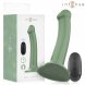Foto 0: VIBRADOR COM CONTROLO REMOTO INTENSE - BECCA COM VENTOSA 10 VIBRA��ES VERDE
