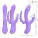 Foto 2: VIBRADOR INTENSE - MIKO TRIPLE RABBIT & STIMULATOR & ANAL 7 VIBRA��ES ROXO