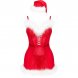 Foto 3: FANTASIA DE NATAL LIVCO CORSETTI FASHION - AGETHE LC 90607 CHEMISE + TANGA + HAT L/XL