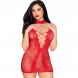 Foto 0: LEG AVENUE - 81675 HALTER MINI DRESS RED - ONE SIZE