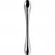 Foto 1: SATISFYER - COSMIC CREST 1 STAINLESS STEEL DOUBLE-ENDED DILDO