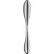Foto 3: SATISFYER - STAR FORCE 3 STAINLESS STEEL DOUBLE-ENDED DILDO