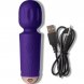 Foto 3: MASSAJADOR RECARREG�VEL ROCKS-OFF - MINI WAND 16 FUNCTIONS VIOLETA DREAM