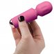 Foto 2: MASSAJADOR RECARREG�VEL ROCKS-OFF - MINI WAND 16 FUNCTIONS PEONY ROSA
