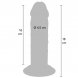 Foto 3: DILDO REALISTICO DUPLO GET REAL - DELUXE THICK DOUBLE-DENSITY TPE DONG 18 CM