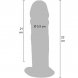 Foto 3: DILDO REALISTICO DUPLO GET REAL - DELUXE THICK DOUBLE-DENSITY TPE DONG 23 CM