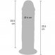 Foto 3: DILDO REALISTICO DUPLO GET REAL - DELUXE THICK DOUBLE-DENSITY TPE DONG 25.5 CM
