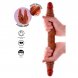 Foto 1: DILDO DUPLO GET REAL - DOUBLE-ENDED SILICONE CARAMELO 40 CM