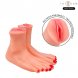 Foto 3: MASTURBADOR INTENSE DEEP TOUCH - GABBIE TWO-PIECE FOOT-SHAPED MASTUBADOR