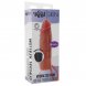 Foto 4: GET REAL - HYDRATED SKIN SILICONE VIBRATING PENIS SLEEVE CARAMEL 16 CM