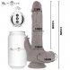 Foto 1: VIBRADOR REAL�STICO COM CONTROLO REMOTO MR INTENSE - MORGAN 23 CM -O- 3.5 CM
