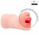 Foto 4: MASTURBADOR EM FORMA DE VAGINA INTENSE DEEP TOUCH - RILEY DOUBLE MOUTH &