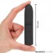 Foto 4: BALA VIBRAT�RIA RECARREG�VEL PRETO & SILVER - GERI USB 8 VIBRA��OS PRETO 10 X 2.2 CM