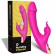 Foto 3: VIBRADOR COM ESTIMULA��O DO PONTO G ARMONY - LOVE CLITORIS & VENTOSA F�CSIA