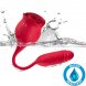 Foto 2: ESTIMULADOR COM VIBRA��O ARMONY - ROSEKNIGTH CLITORIS SUCKER & VERMELHO