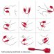 Foto 4: ESTIMULADOR COM VIBRA��O ARMONY - ROSEKNIGTH CLITORIS SUCKER & VERMELHO