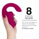 Foto 4: ESTIMULADOR COM VIBRA��O WOMANIZER - BLEND RABBIT VIBRANT ROSA