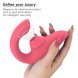 Foto 2: ESTIMULADOR COM VIBRA��O WOMANIZER - BLEND RABBIT VIBRANT ROSE