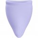 Foto 2: COPO MENSTRUAL FUN FACTORY - FUN MENSTRUAL CUP TAMANHO A ROXO