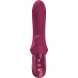 Foto 2: VIBRADOR FUN FACTORY - BI STRONIC CURVE THRUSTING RABBIT PULSATORS WINE VERMELHO