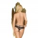 Foto 1: TANGA PENTHOUSE - MERMAID FANTASY PRETO L/XL