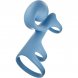 Foto 1: ANEL VIBRAT�RIO COM COMANDO REMOTO SNAIL VIBE - JOVI ARC COUPLE RING AZUL