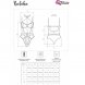 Foto 3: TEDDY LIVCO CORSETTI FASHION - RUBIKA LC XG079 BODY COM CHOKER PRETO L