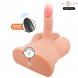 Foto 7: VIBRADOR REAL�STICO INTENSE DEEP TOUCH - TORSO DAMIEN COM �NUS E FUN��O DE PRESS�O E VIBRA��O, CONTROLO REMOTO, 3,5 KG