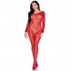 Foto 1: LEG AVENUE - 89366 LACE LINGERIE BODYSTOCKING RED - ONE SIZE