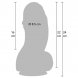 Foto 1: DILDO REALISTICO HIDDEN DESIRE - INFERNO FAT BOYS 22 CM
