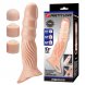 Foto 0: PRETTY LOVE - TEXTURED PENIS SHEATH WITH EXTENDERS