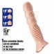 Foto 6: PRETTY LOVE - TEXTURED PENIS SHEATH WITH EXTENDERS