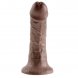 Foto 0: DILDO REALISTICO KING COCK - 6'' COCK CASTANHO 15.2 CM