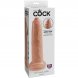 Foto 4: DILDO REALISTICO N�O CIRCUNCIDADO KING COCK - UNCUT PELE 23 CM