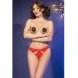 Foto 3: CONJUNTO CHILIROSE - CR 4839 CHRISTMAS NIPPLE COVERS + CUECAS VERMELHO L/XL