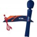 Foto 4: MASSAJADOR RECARREG�VEL FUN FACTORY - VIM SILICONE VIBRATING WEIGHTED RUMBLE WAND AZUL MEIA-NOITE