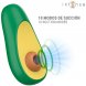 Foto 2: ESTIMULADOR COM SUC��O INTENSE - WAKI AVOCADO CLITORAL SUCTION