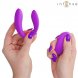Foto 1: VIBRADOR PARA CASAL VIBRADOR INTENSE - NORA VIBRATING CLAMP STIMULATOR ROXO