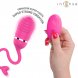 Foto 1: OVO VIBRAT�RIO COM CONTROLO REMOTO INTENSE - SOOKIE ROSA